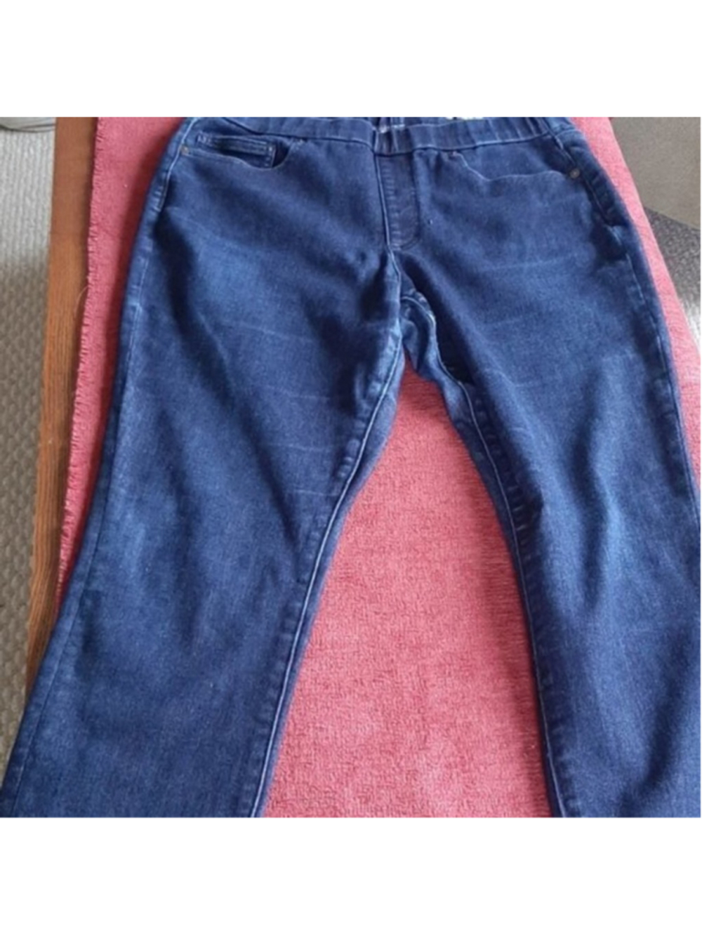 Lands End elastic‎ waist jeans